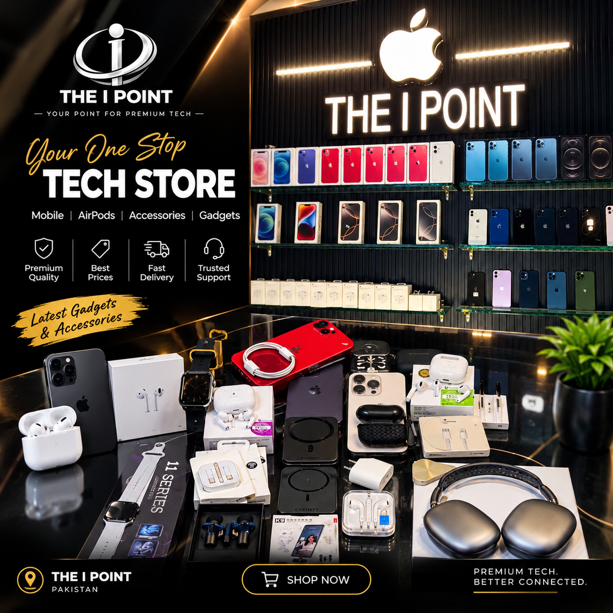 THE I POINT – Mobile Accessories & Smart Gadgets in Pakistan