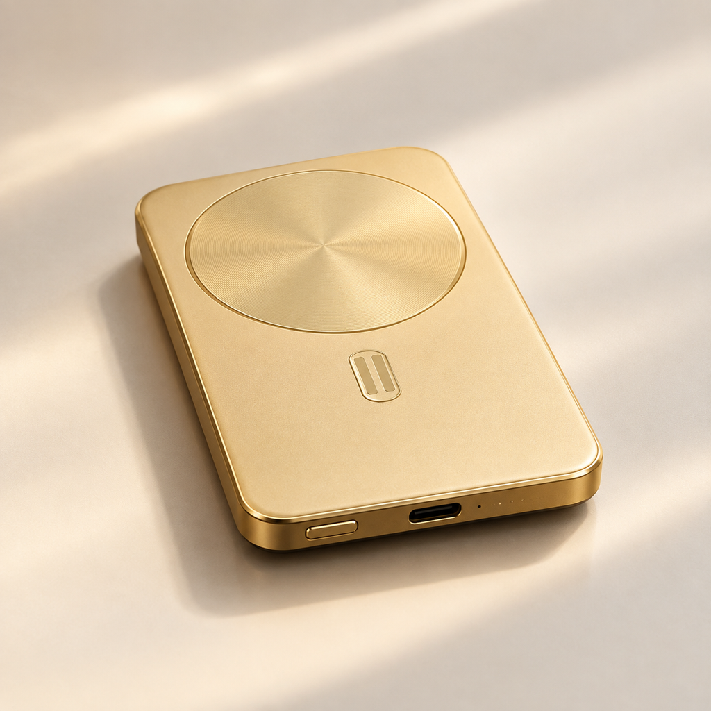Imported 5000 mah Wireless Pwer Bank Slim Additiom