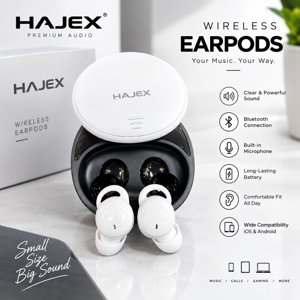 HIJEX Wireless Earpods. premium quality