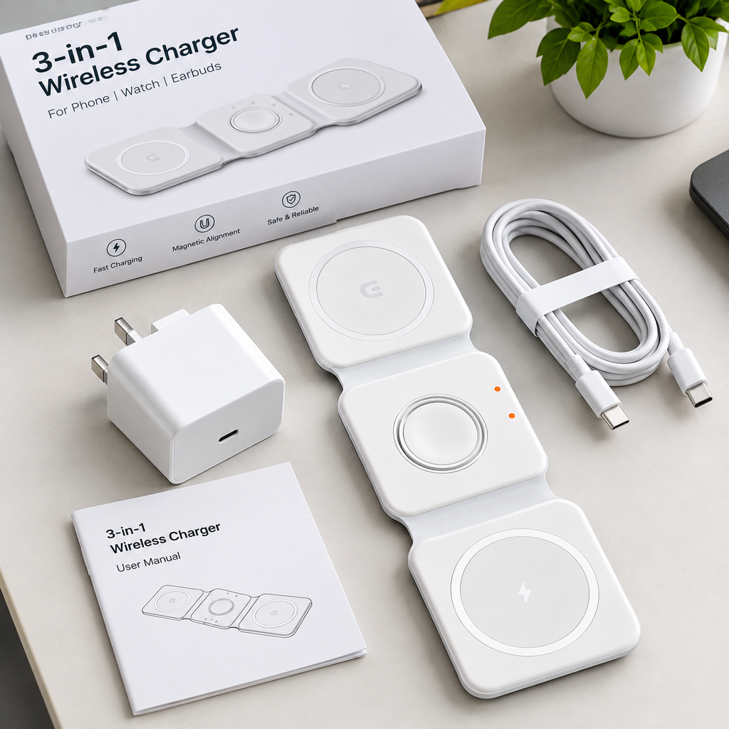 3-in-1 Wireless Charger